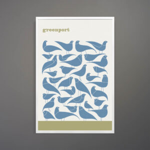 Greenport Birds Poster