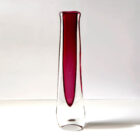 XXL Jesse Reece Rose Art Glass Vase-1