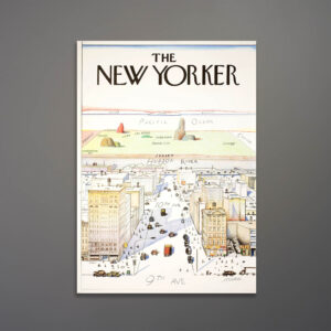 steinberg-View of the World from 9th Avenue-poster