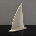 Marbell Stone Art Sculpture Sailboat-1