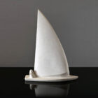 Marbell Stone Art Sculpture Sailboat-1