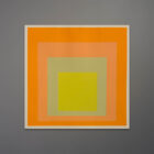 Josef Albers Vintage Silkscreen Print