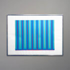 Original 1969 Op-Art Silkscreen Print