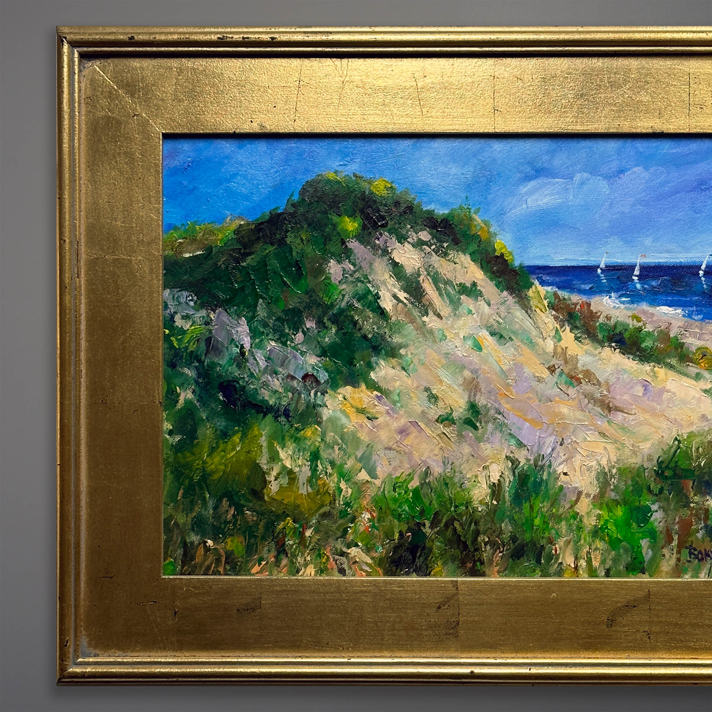 Irving Boker Original Oil Summer Dune-1