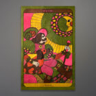 1960s Psychedelic Tarot Card Travel Poster