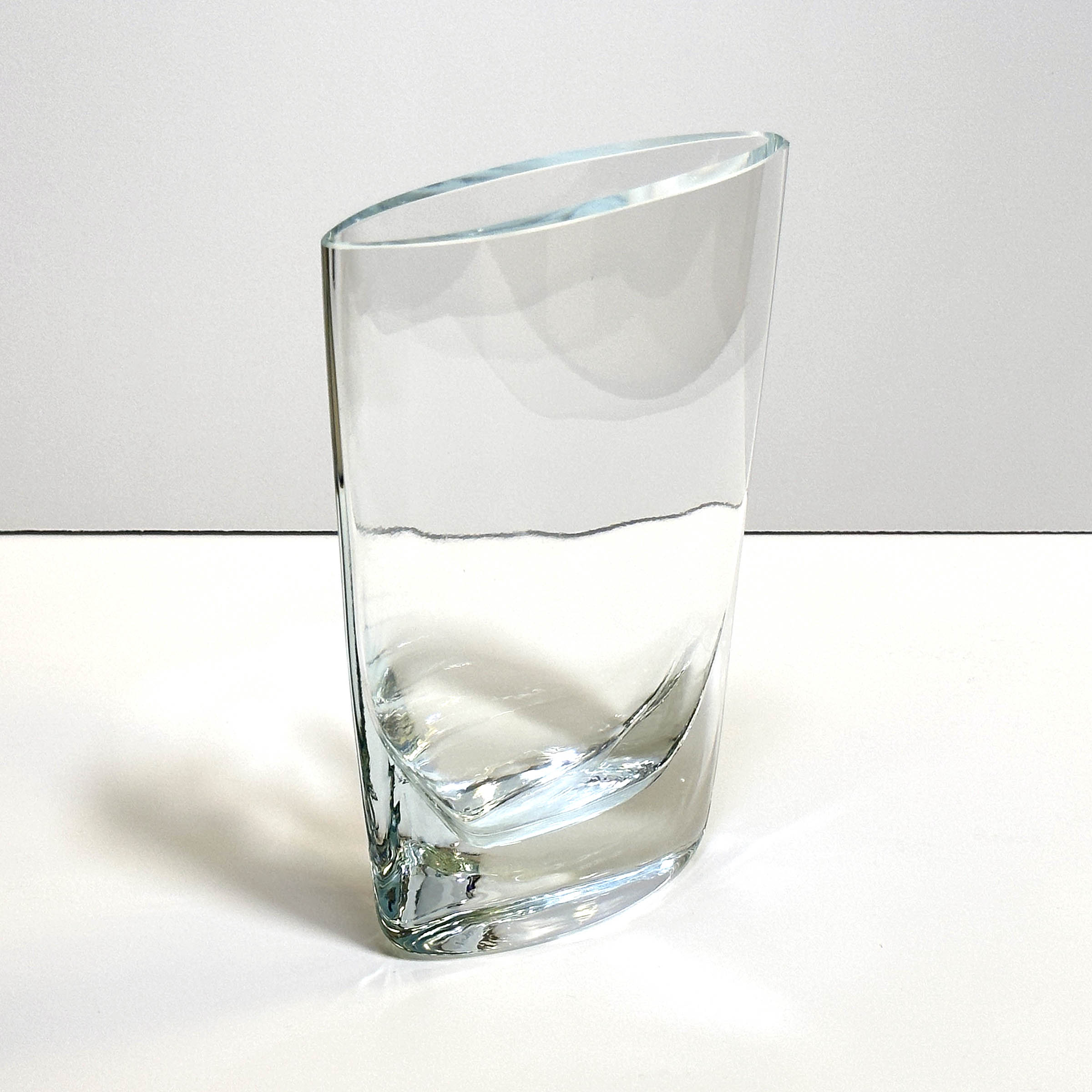 Krosno Clear Crystal Pocket Vase