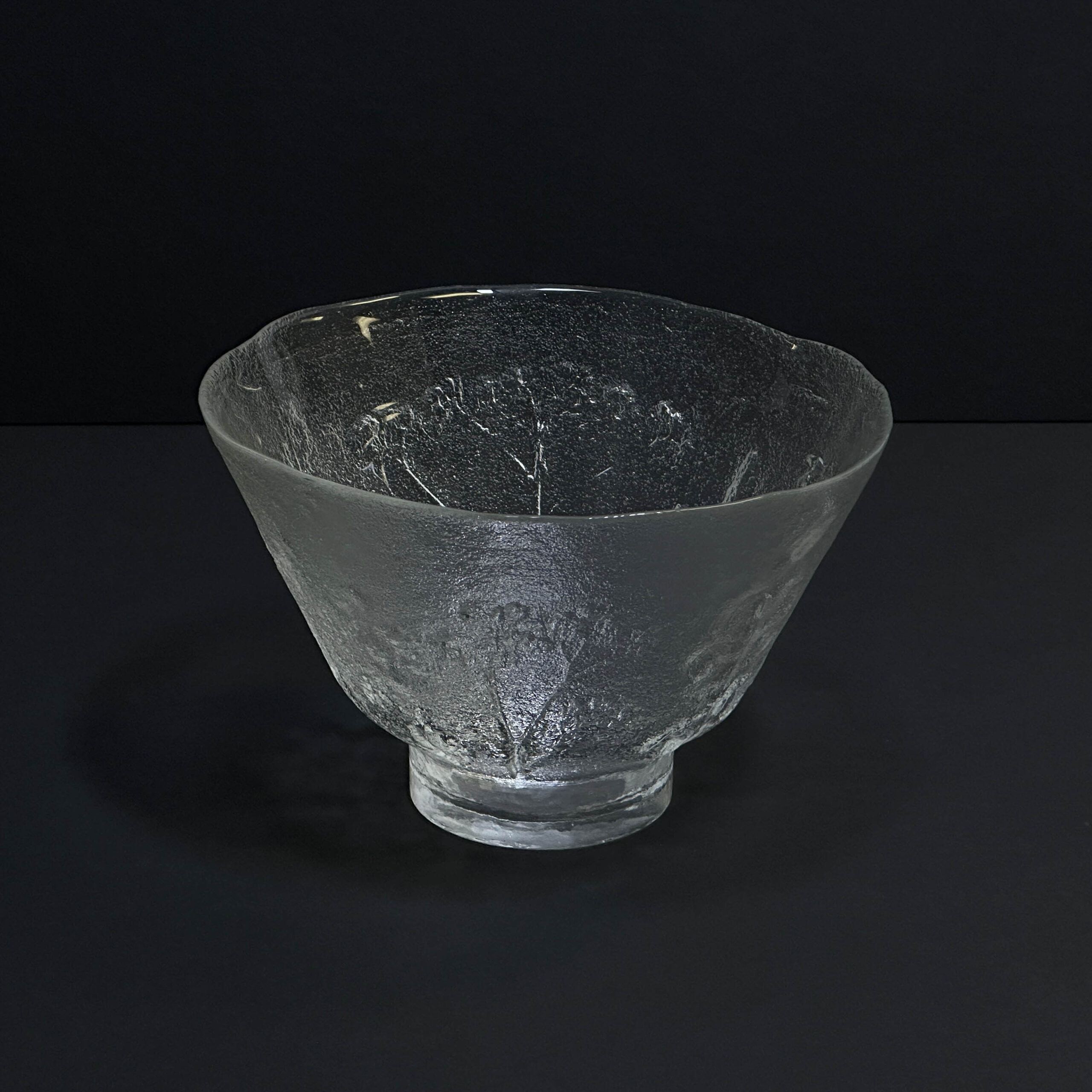 Scandinavian Art Glass Bowl-3