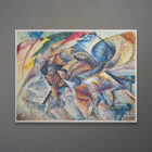 Boccioni Dynamism of a Bicycle Lithograph