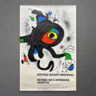 Miró Oeuvre Gravé Original 1973 Poster 20x30