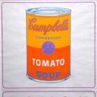 Warhol Soup Can 1973 Exhibit Poster 24x33