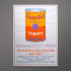 Warhol Soup Can 1973 Exhibit Poster 24x33