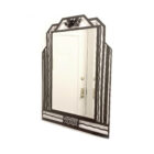 Wrought Iron French Deco Hall Mirror 30x40