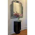 Wrought Iron French Deco Hall Mirror 30x40