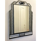 Wrought Iron French Deco Hall Mirror 30x40