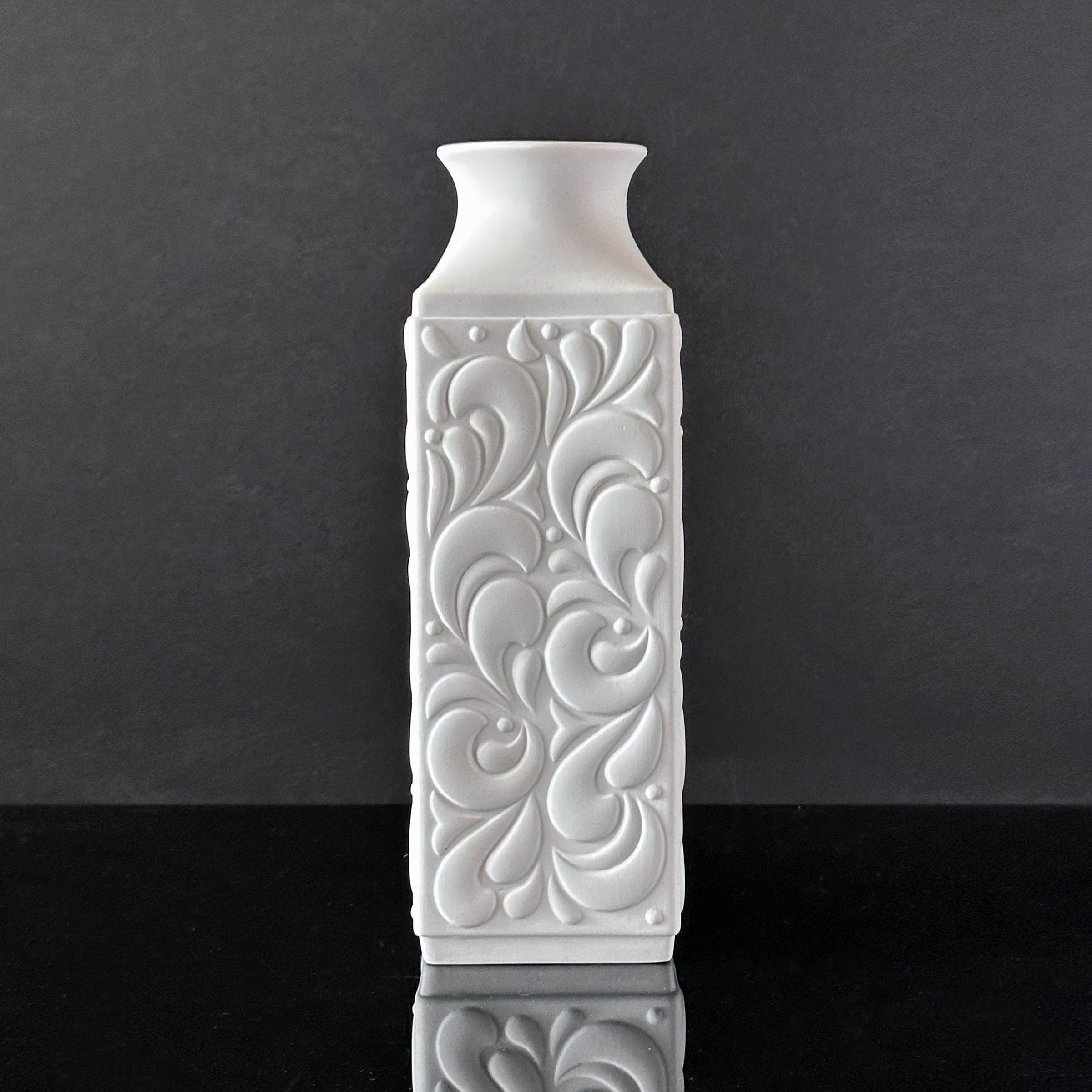 Hutschenreuther 1960s Porcelain Vase -01