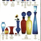 Blenko 2005 Architectural Floor Vase 31 inches-1