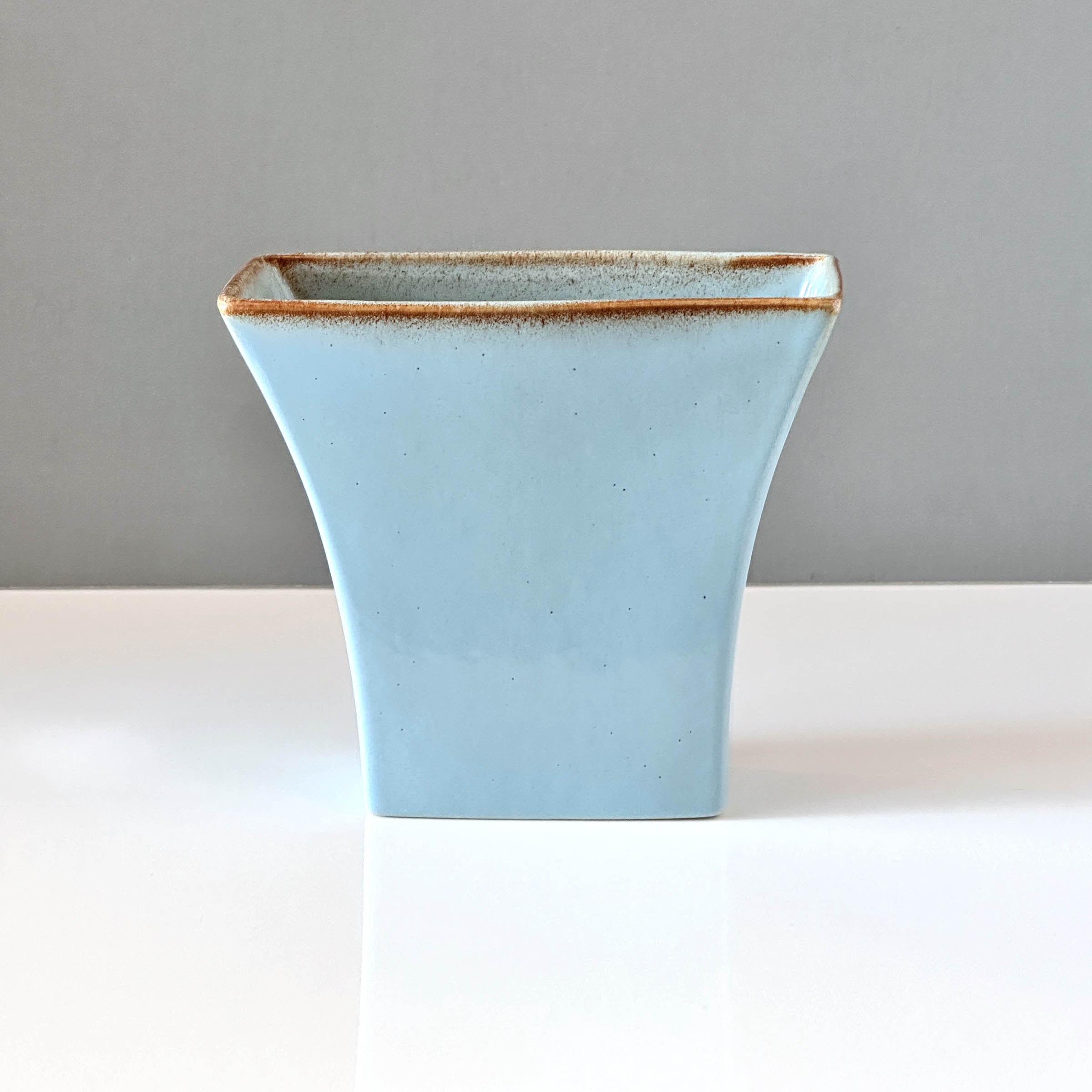 Ballard Vermont Blue Porcelain Vase-1