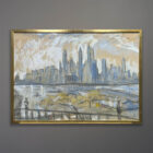 G. V. Davis 1967 NYC Skyline 42 x 30