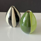 Vintage Jonathan Adler Striped Bud Vase