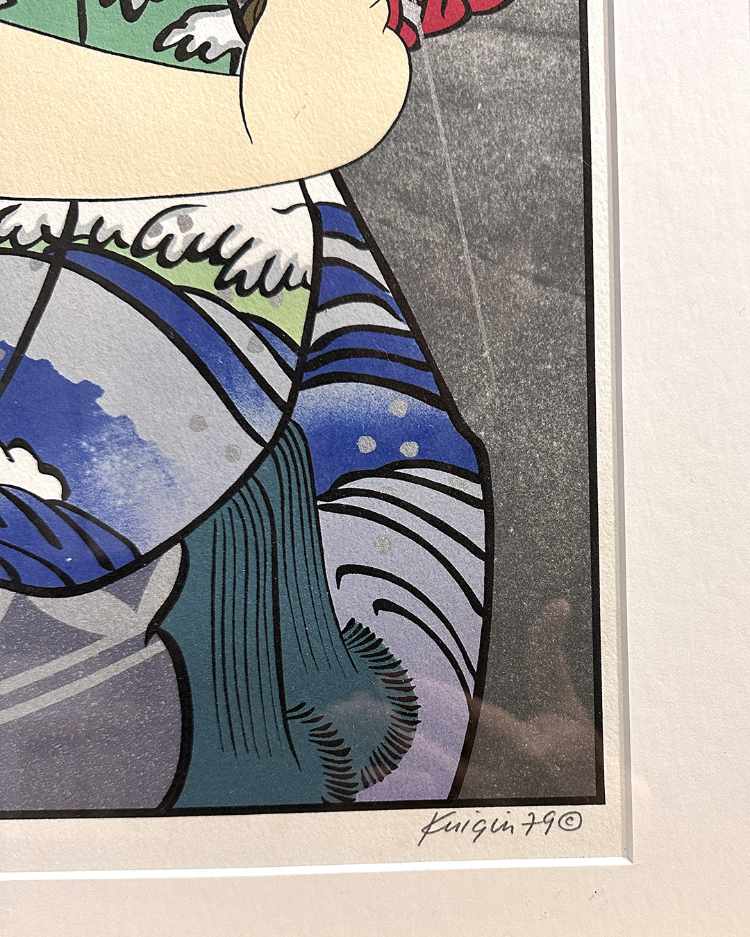 Michael Knigin 1979 Pop Art Silkscreen Print-3