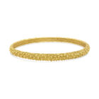 Valerie English Handmade 18k Gold Bangle-2