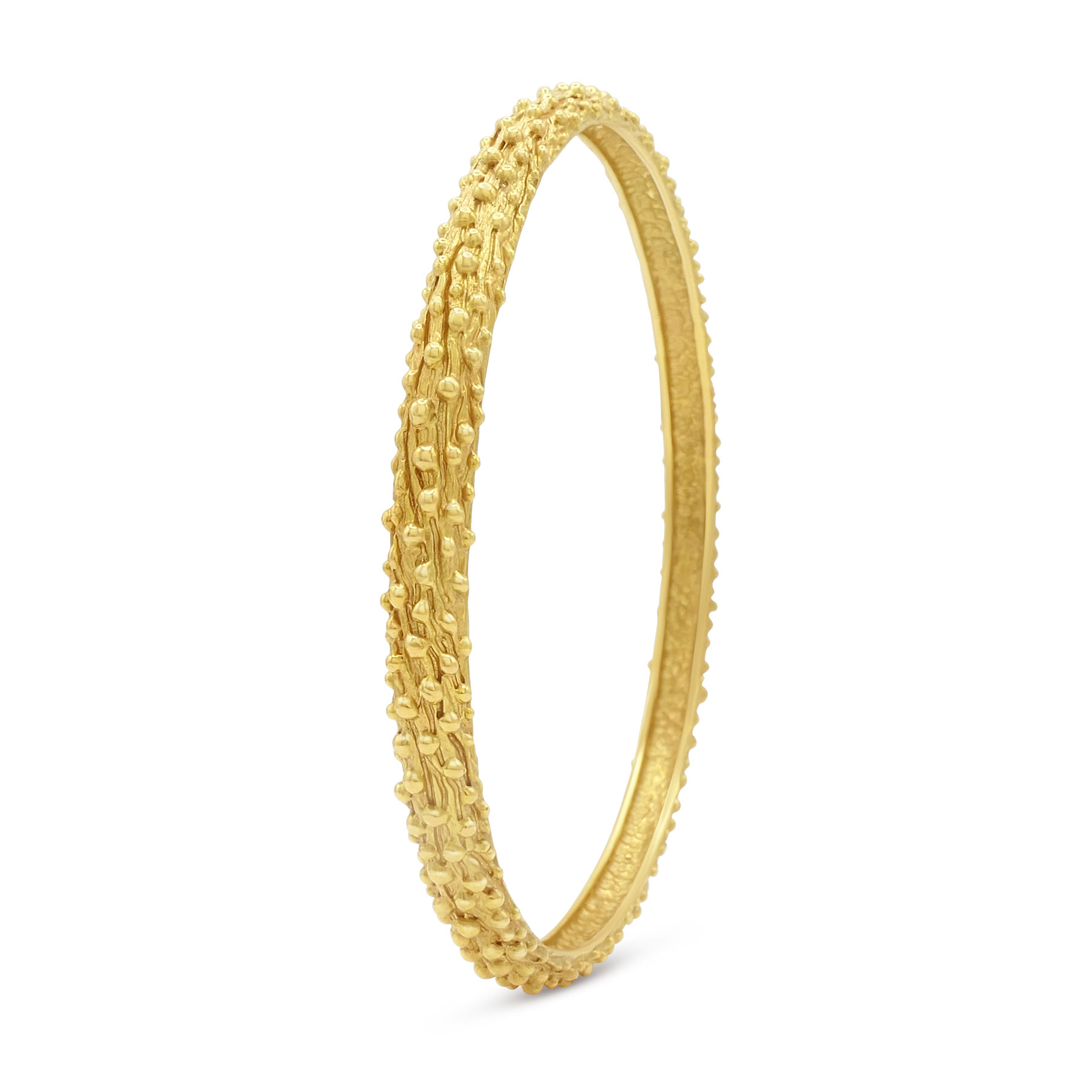 Valerie English Handmade 18k Gold Bangle