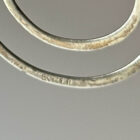 Bassett Jewelry Co Double Silver Hoops