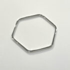 Taxco Sterling Silver Bangle Hexagon