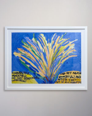 Joella Hart 1971 Tempera Painting 26 x 20