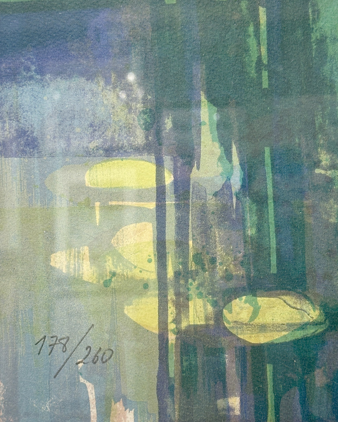 Vintage Camille Hilaire Lithograph 30 x 38
