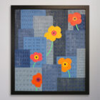 Aron Original Painting Summer In the City 21 x 24fr