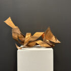 Bob Berks Copper Kinentic Sculpture 22 x 9
