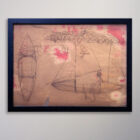 Bob Berks Pirate Ship Drawing 18 x 14