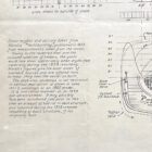 America Schooner Yacht Model Drawing 32 x 22