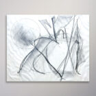 Bob Berks Original 1962 Graphite Drawing 13 x 16-7