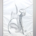 Bob Berks Original 1962 Graphite Drawing 13 x 16-7