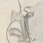 Bob Berks Original 1962 Graphite Drawing Series 18 x 21-8