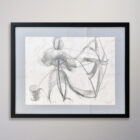 Bob Berks Original 1962 Graphite Drawing Series 18 x 21-8