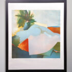 Original Lithograph Claude Gaveau Quietude 28 x 32