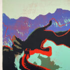 Nancy Ranson Great Wall Serigraph 21 x 13-1