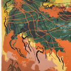 Nancy Ranson Villa d'Este Serigraph 20 x 13-1