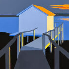Aron Original Orient Crab Shack Evening 32 x 42