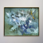 Original Mid-Century Abstract Painting 31 x 25