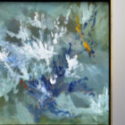 Original Mid-Century Abstract Painting 31 x 25