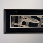 Original Abstract Charcoal Drawing 52 x 13-1