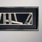 Original Abstract Charcoal Drawing 52 x 13-1