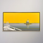 Aron Bug Lighthouse Original Painting 52 x 28