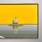 Aron Bug Lighthouse Original Painting 52 x 28