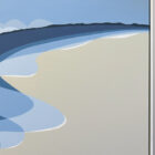 Aron Beach Dream Original Painting 41 x 31