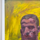 James de la Vega 2000 Self Portrait 20 x 26